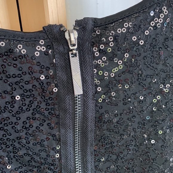 Kensie party dress with sequin, Black, Size S - Picture 8 of 12